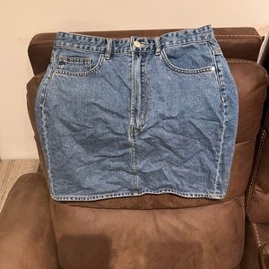 Denim skirt